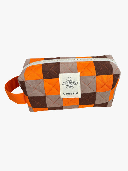 Maxi Cosmetic Bag - Pumpkin Spice