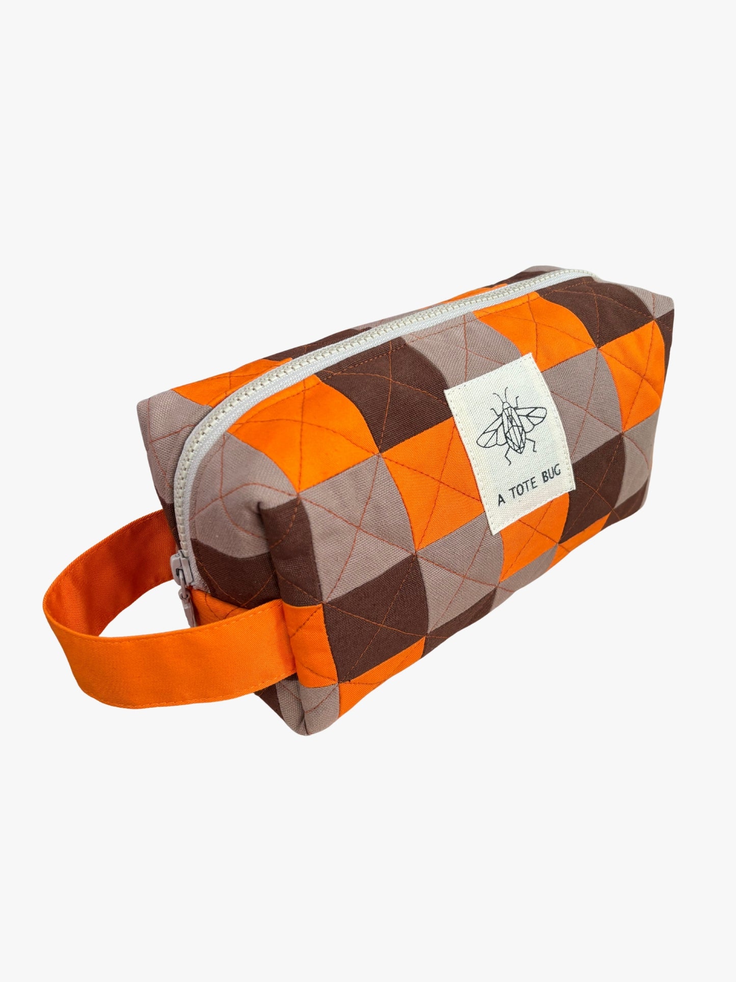 Maxi Cosmetic Bag - Pumpkin Spice