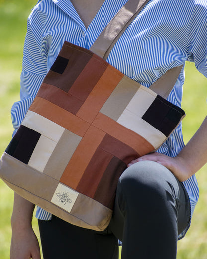 Promethea Mini Tote Bag – Beige