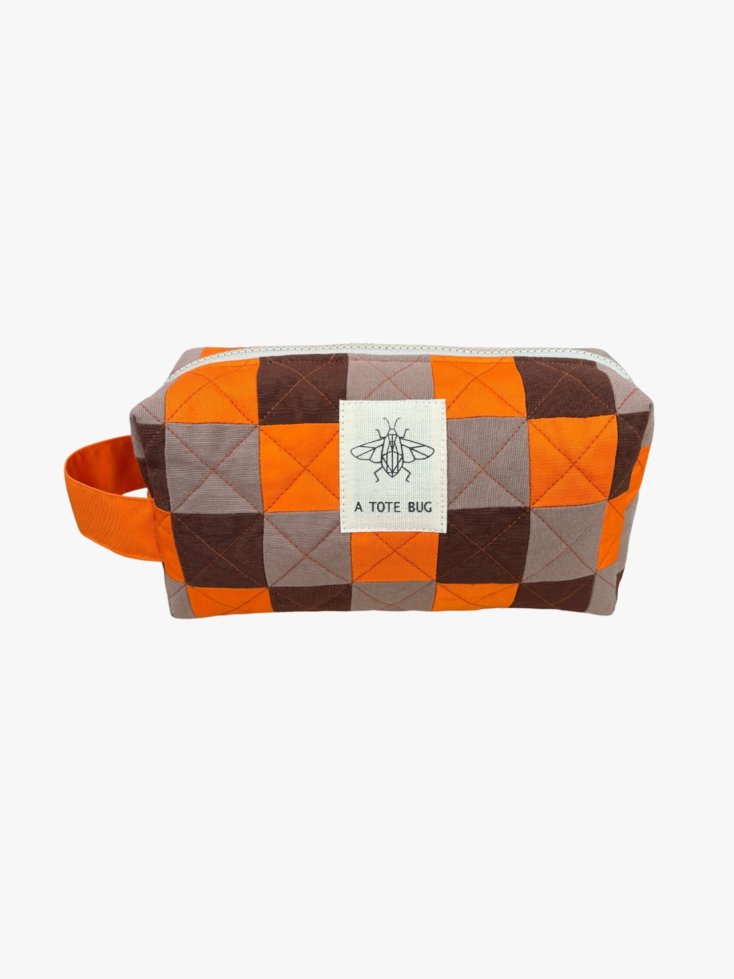 Maxi Cosmetic Bag - Pumpkin Spice