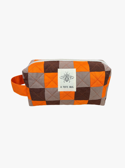 Maxi Cosmetic Bag - Pumpkin Spice